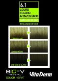 Coloração Color Hidrat Louro Escuro Acizentado 6.1