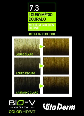 Coloração Color Hidrat Louro Médio Dourado 7.3