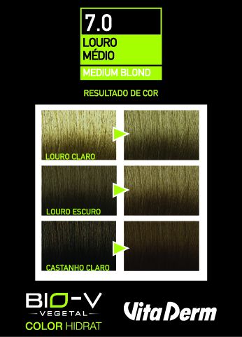 Coloração Color Hidrat Louro Médio 7.0